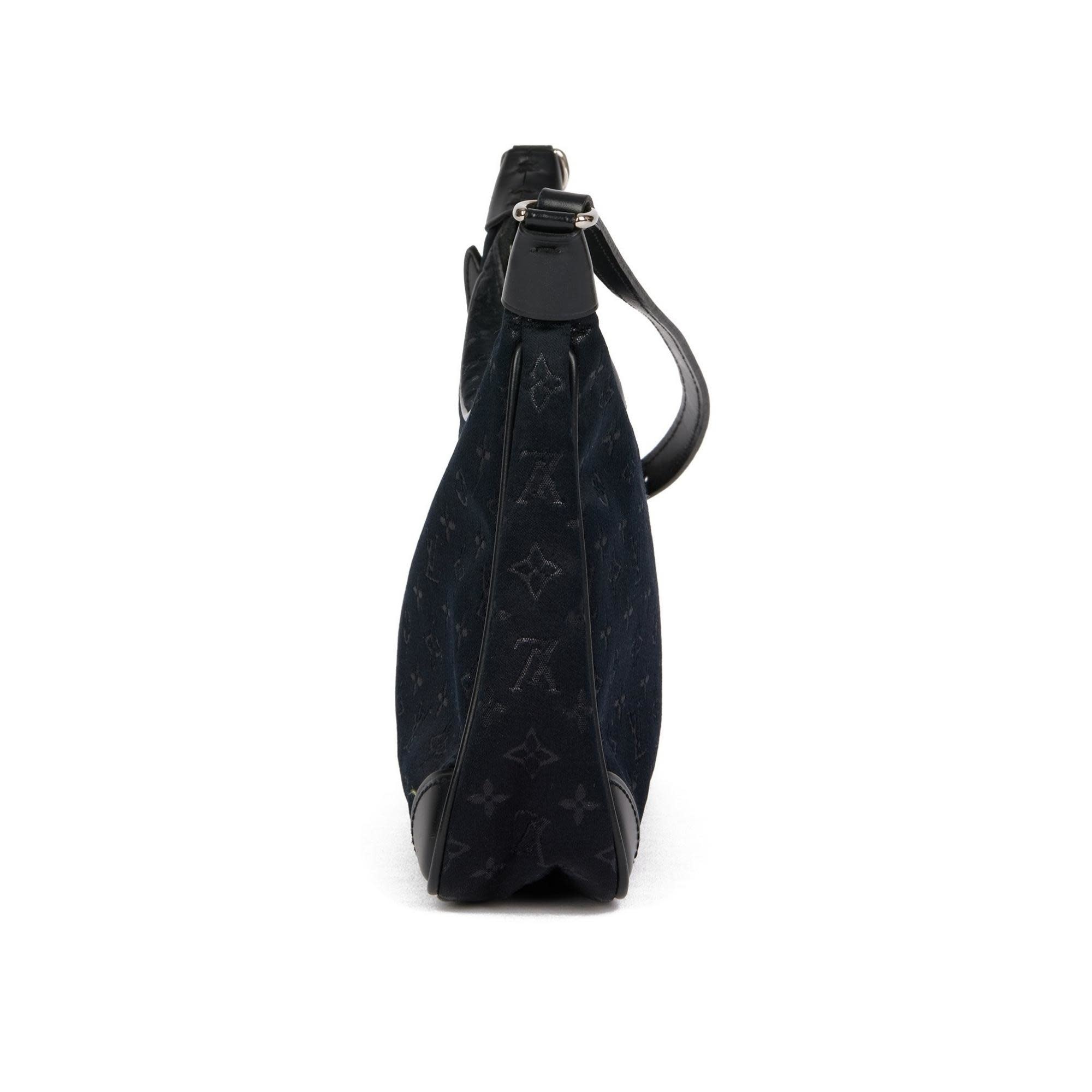 Louis Vuitton Black Canvas Mini Boulogne Bag Louis Vuitton