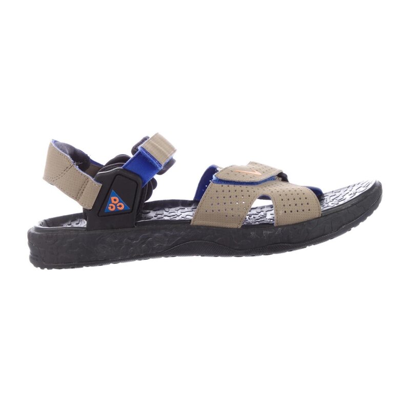 NIKE NIKE VINYL COLOR BLOCK PATTERN DAD SANDALS (US 12)