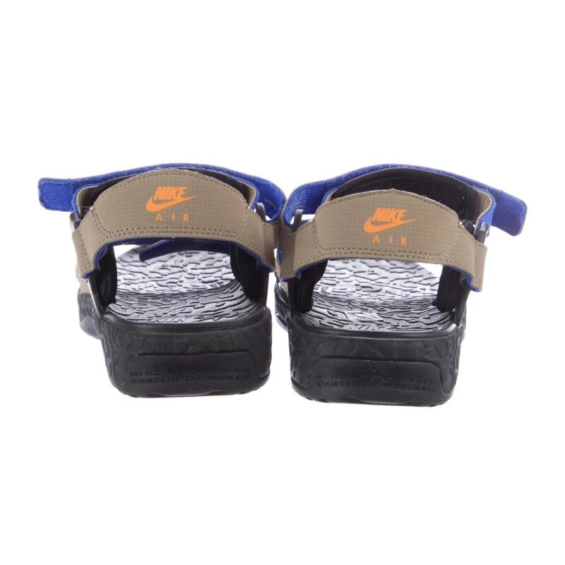 NIKE NIKE VINYL COLOR BLOCK PATTERN DAD SANDALS (US 12)