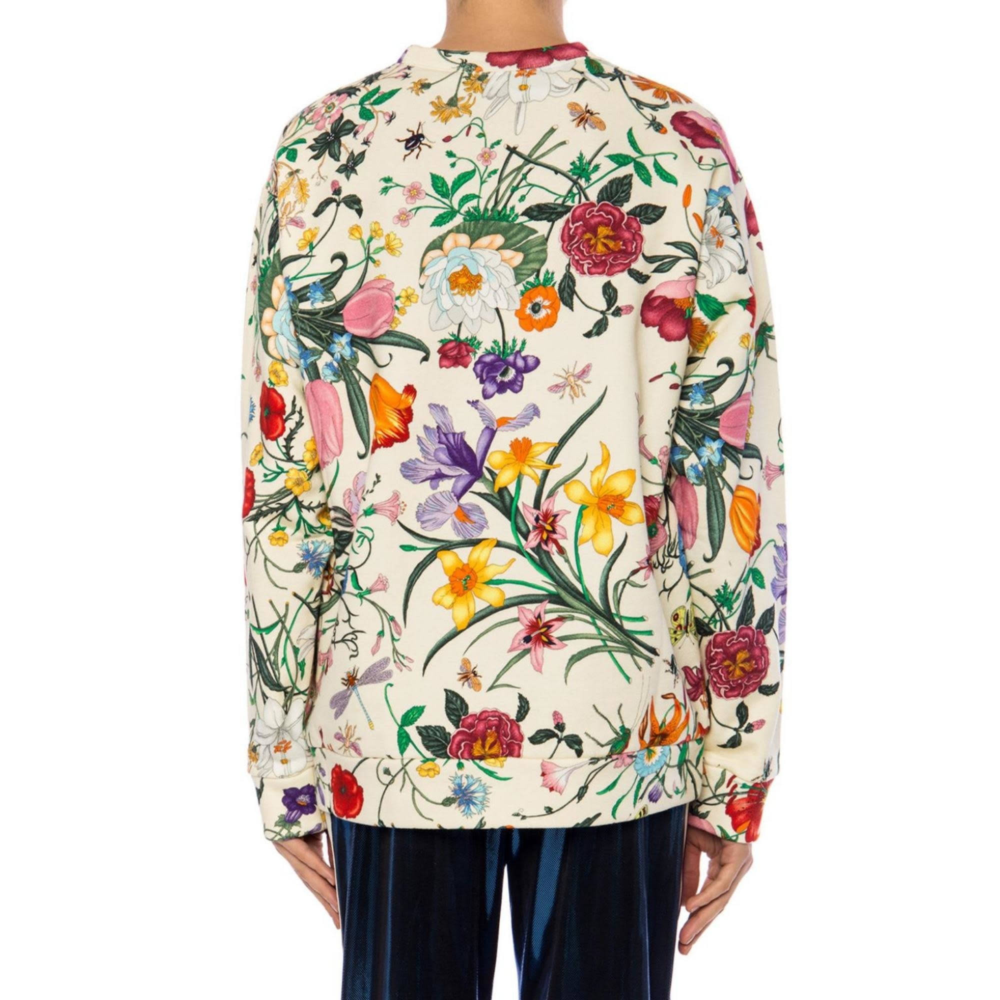 Floral gucci sweatshirt new arrivals