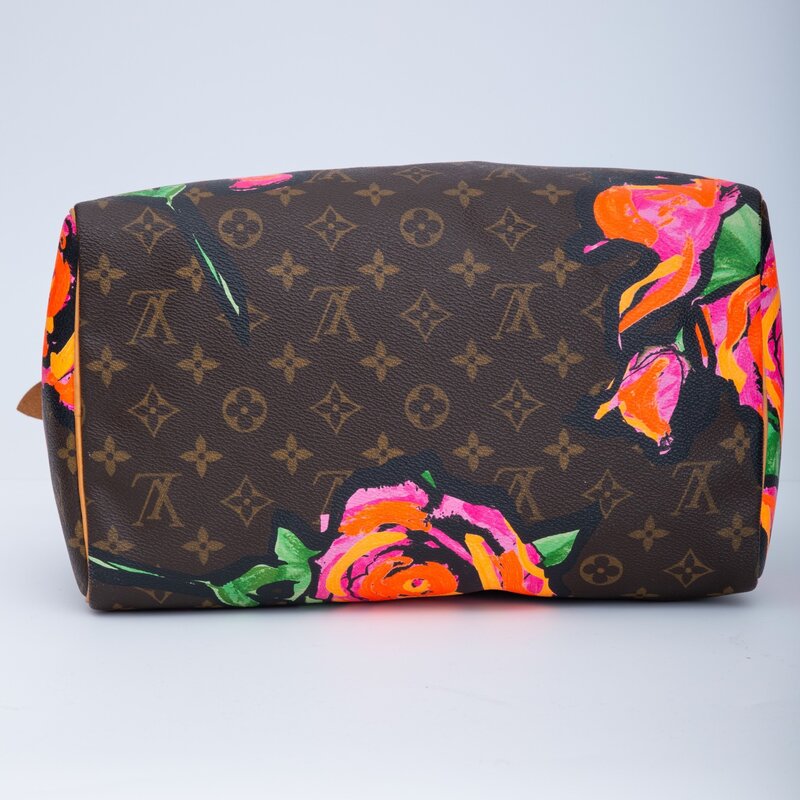 LOUIS VUITTON LOUIS VUITTON MONOGRAM ROSES SPEEDY 30 HANDBAG (2008)