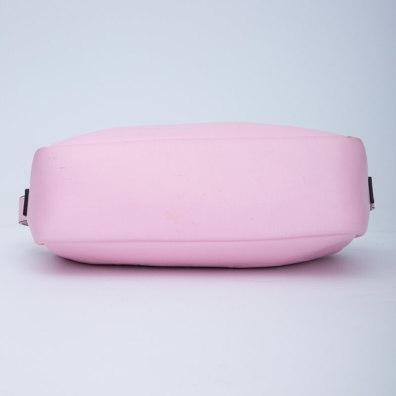 VERSACE VERSACE CALFSKIN ROSE PINK CAMERA SHOULDER BAG