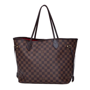 LOUIS VUITTON LOUIS VUITTON DAMIER EBENE NEVERFULL TOTE MM NO POCHETTE