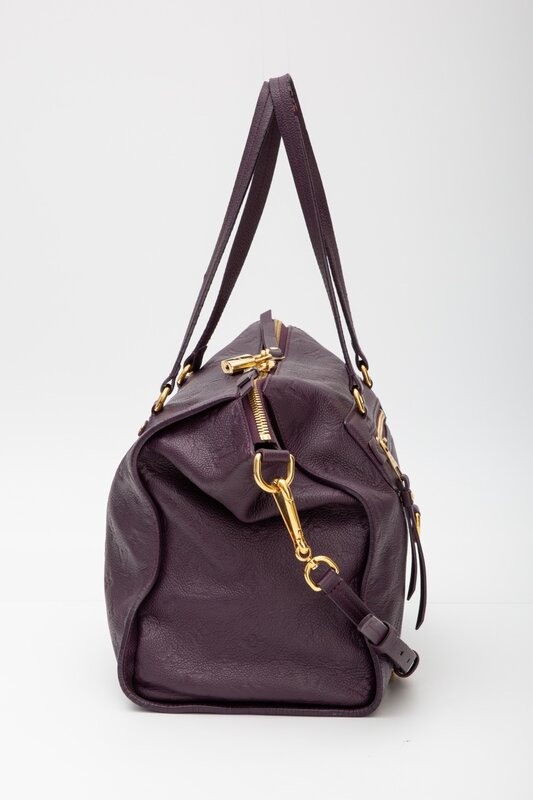 LOUIS VUITTON LOUIS VUITTON MONOGRAM EMPREINTE LUMINEUSE GM TOTE BAG (2011) PURPLE