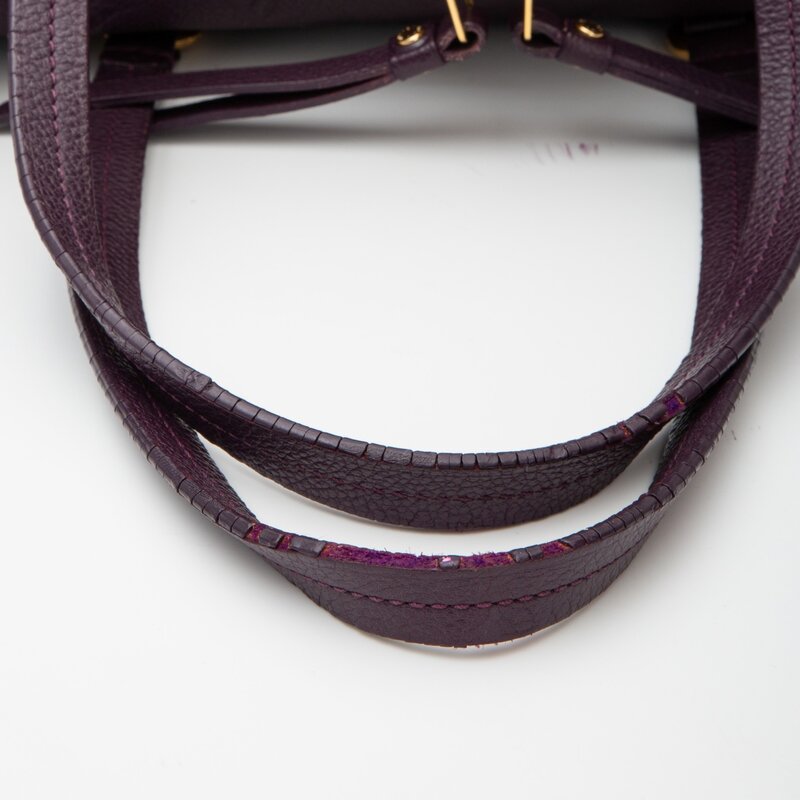 LOUIS VUITTON LOUIS VUITTON MONOGRAM EMPREINTE LUMINEUSE GM TOTE BAG (2011) PURPLE