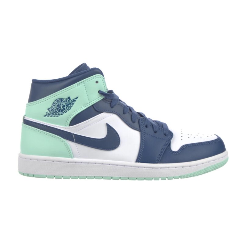 NIKE JORDAN AIR JORDAN 1 MID BLUE MINT SNEAKERS (11 US) MENS - CRTBLNCHSHP