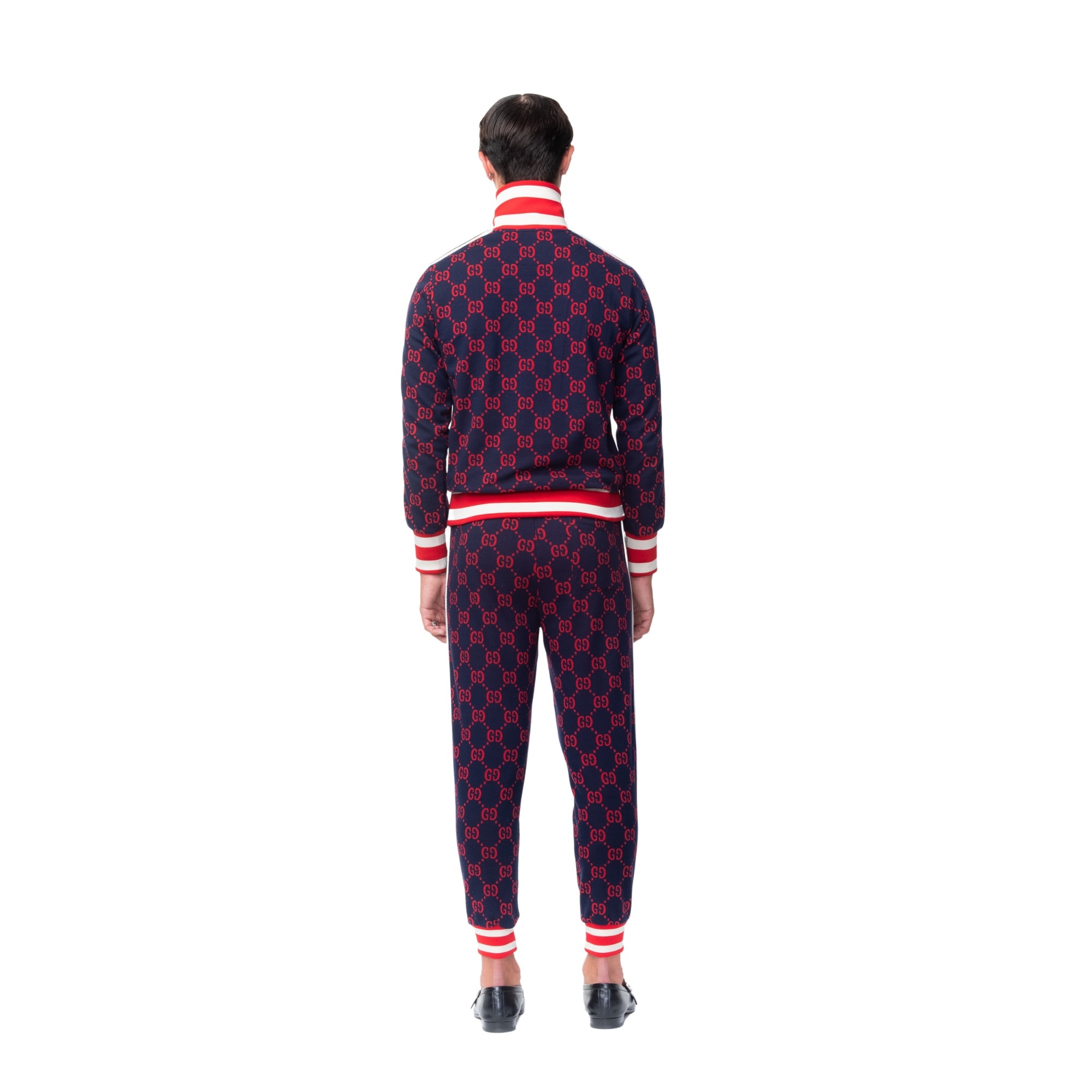 Leggings Gucci Burgundy size XS International in Polyester - 30526237