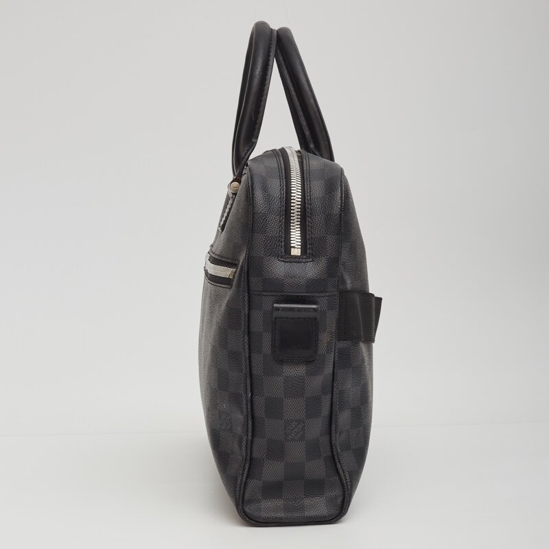 LOUIS VUITTON DAMIER GRAPHITE BRIEFCASE BAG (2015)