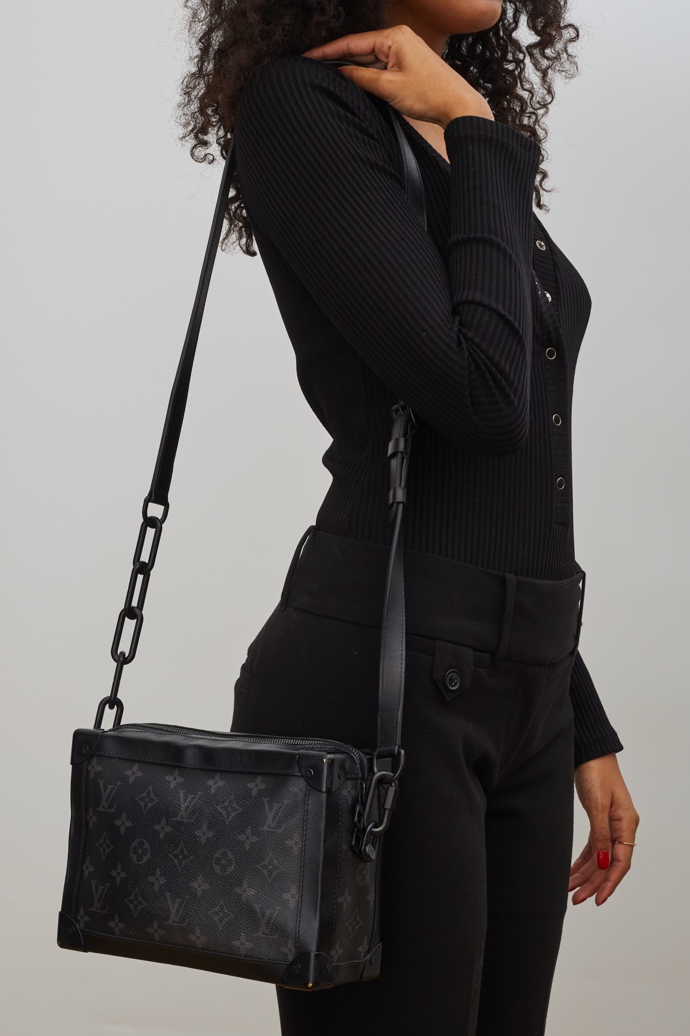 Louis Vuitton 2020 Monogram Eclipse Soft Trunk Wallet Crossbody - Black  Other, Bags - LOU595519