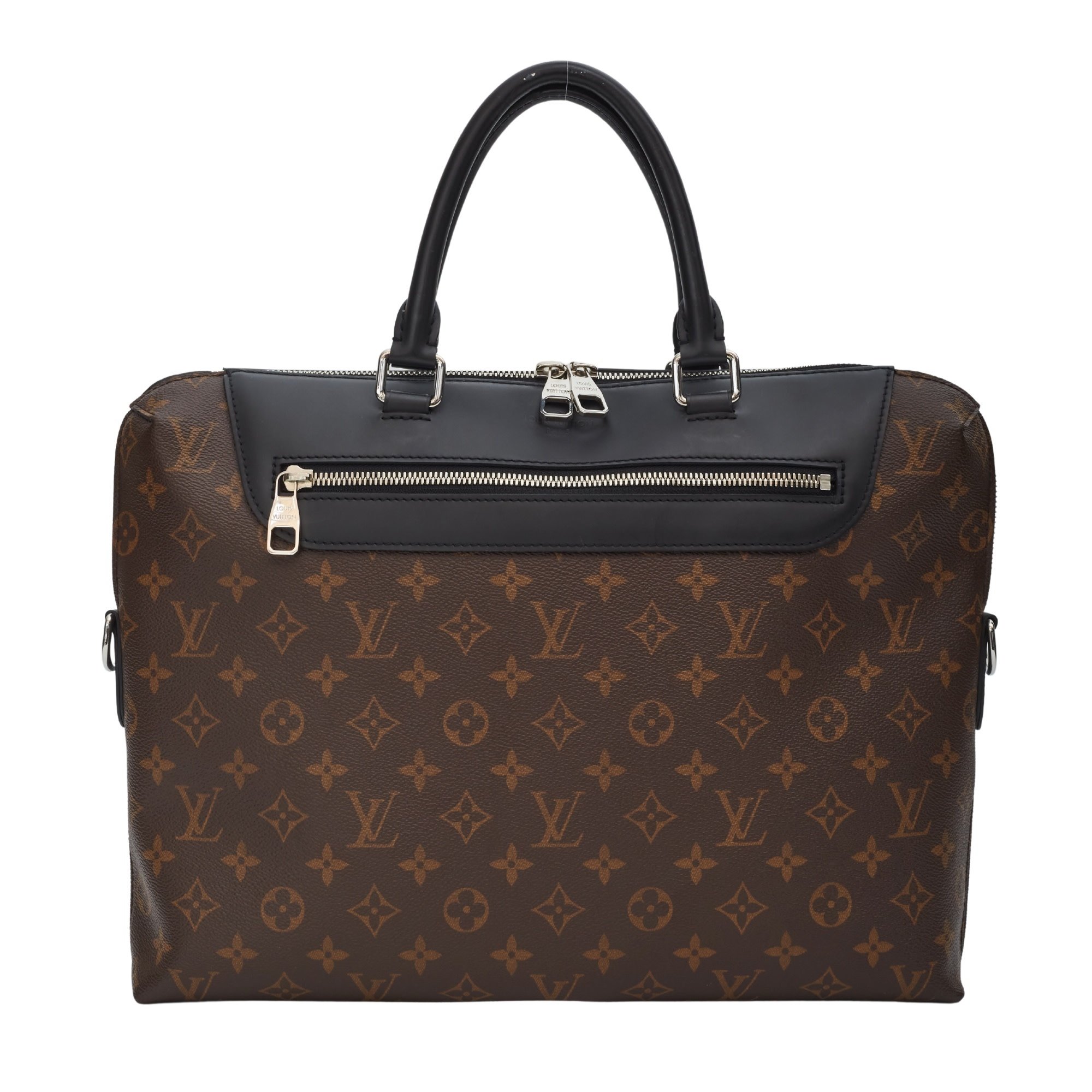 LOUIS VUITTON MONOGRAM MACASSAR PORTE-DOCUMENTS JOUR BRIEFCASE