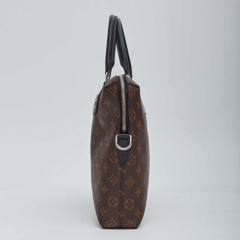 LOUIS VUITTON LOUIS VUITTON MONOGRAM MACASSAR PORTE-DOCUMENTS JOUR BRIEFCASE