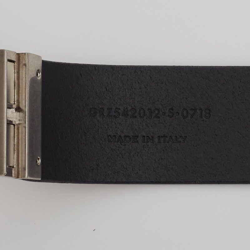SAINT LAURENT SAINT LAURENT BROWN LEATHER BRACELET CUFF (542012)