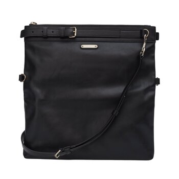 SAINT LAURENT SAINT LAURENT ID DOC HOLDER LEATHER 2N1 CROSSBODY BAG