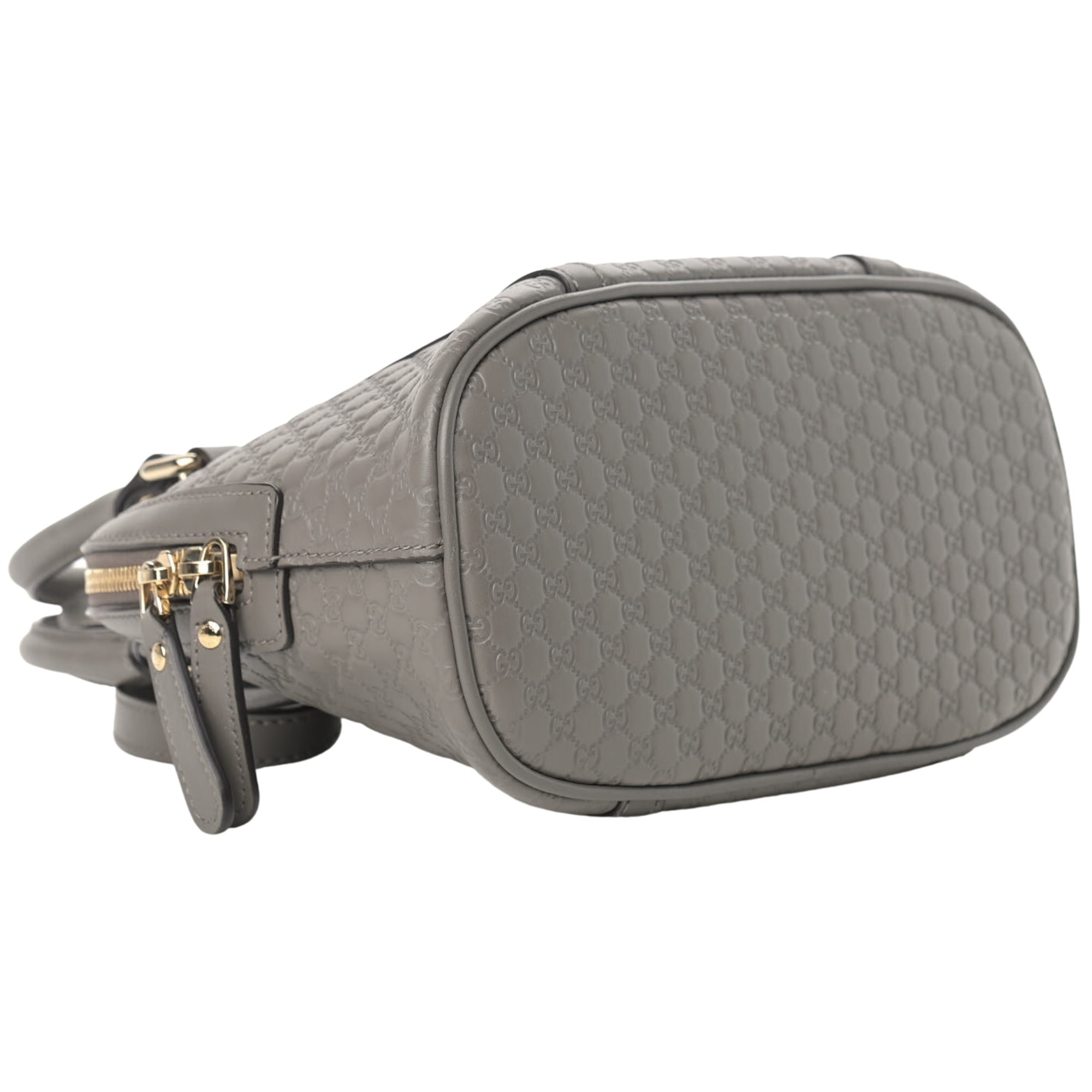 Gucci Grey Microguccissima Leather Mini Dome Bag Gucci