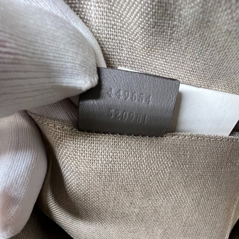 GUCCI GUCCI MICROGUCCISSIMA LEATHER MINI DOME BAG GREY