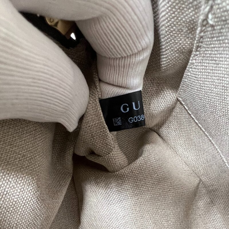 GUCCI GUCCI MICROGUCCISSIMA LEATHER MINI DOME BAG GREY