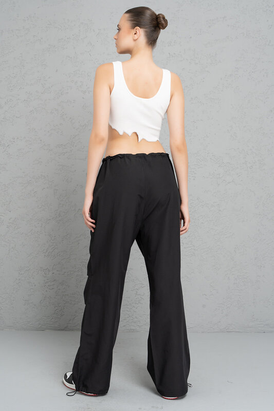 CRTBLNCHSHP BLACK BAGGIE PANTS M
