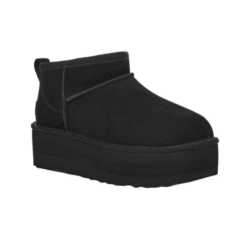 UGG CLASSIC ULTRA MINI PLATFORM BLACK 11