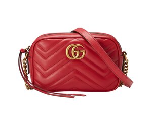 Red gucci satchel hot sale