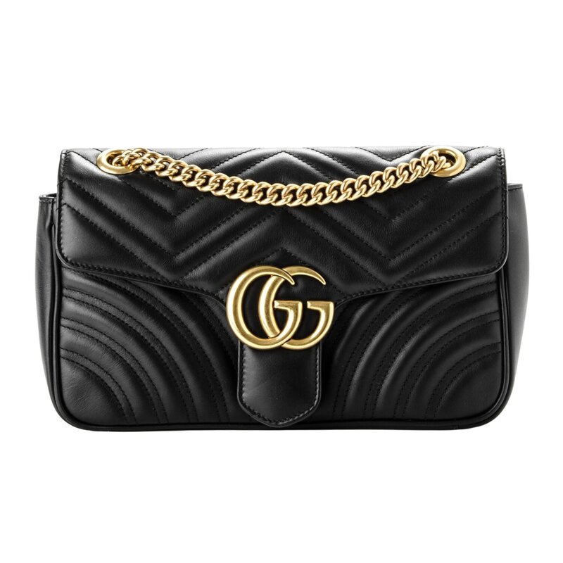 GG Marmont small matelassé leather shoulder bag