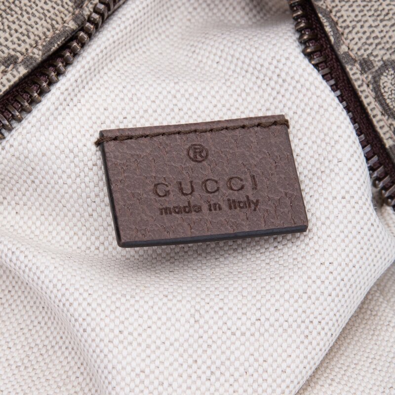 GUCCI GUCCI GG SUPREME CANVAS NEO VINTAGE MINI MESSENGER BAG