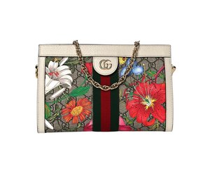 Gucci ophidia deals floral bag