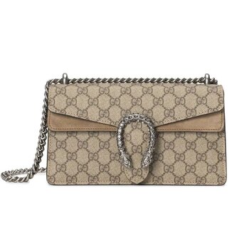 GUCCI GUCCI SMALL GG SUPREME MONOGRAM DIONYSUS SHOULDER BAG