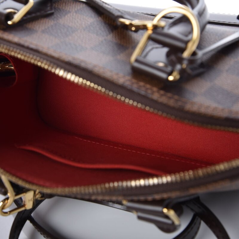 LOUIS VUITTON LOUIS VUITTON DAMIER EBENE ALMA BB HANDBAG