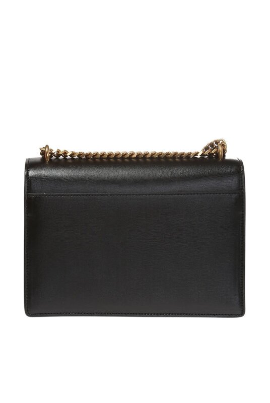 SAINT LAURENT SAINT LAURENT SMOOTH LEATHER BLACK MEDIUM SUNSET SHOULDER BAG
