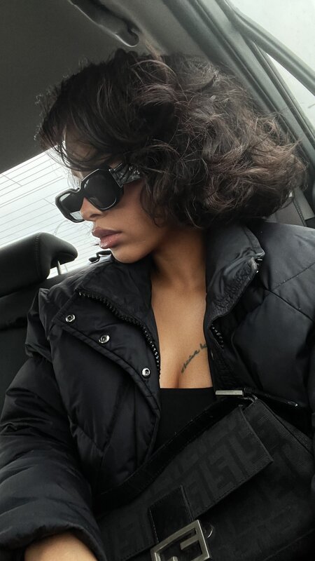 PRADA PRADA SYMBOLE 17WS 1AB5S0 BLACK SUNGLASSES