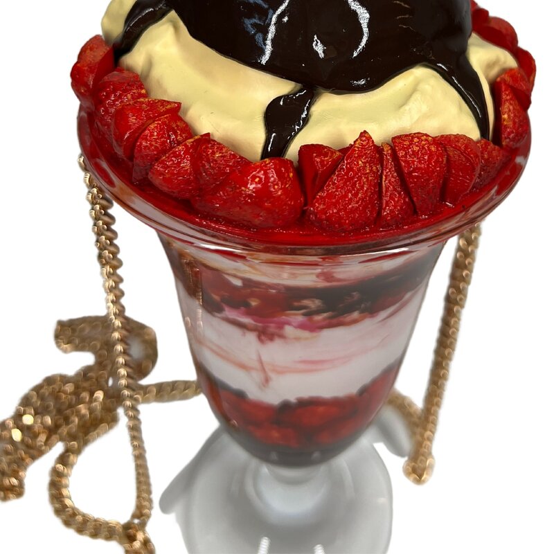 MOSCHINO MOSCHINO ICE CREAM SUNDAE SHOULDER BAG