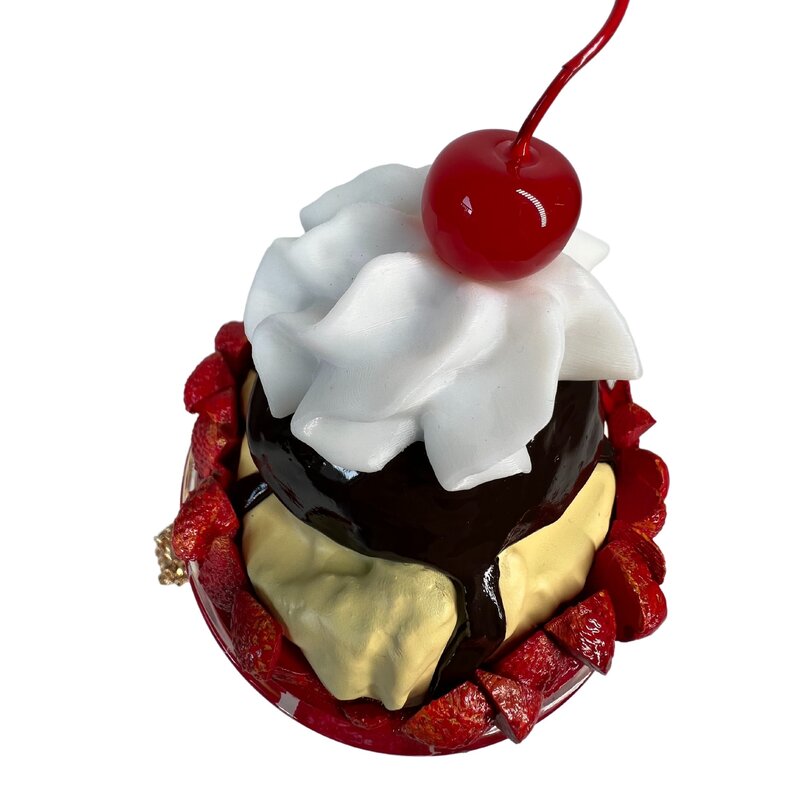 MOSCHINO MOSCHINO ICE CREAM SUNDAE SHOULDER BAG