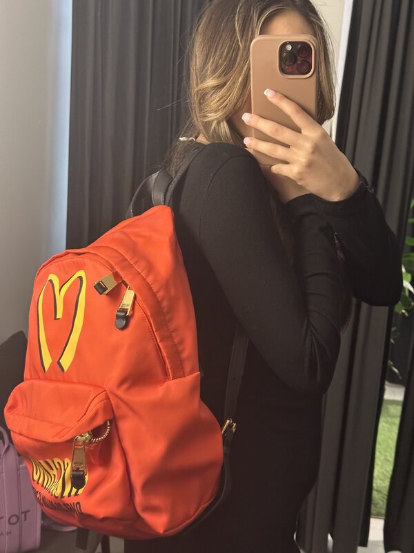 MOSCHINO MOSCHINO AW14 FAST FOOD COLLECTION JEREMY SCOTT BACKBACK