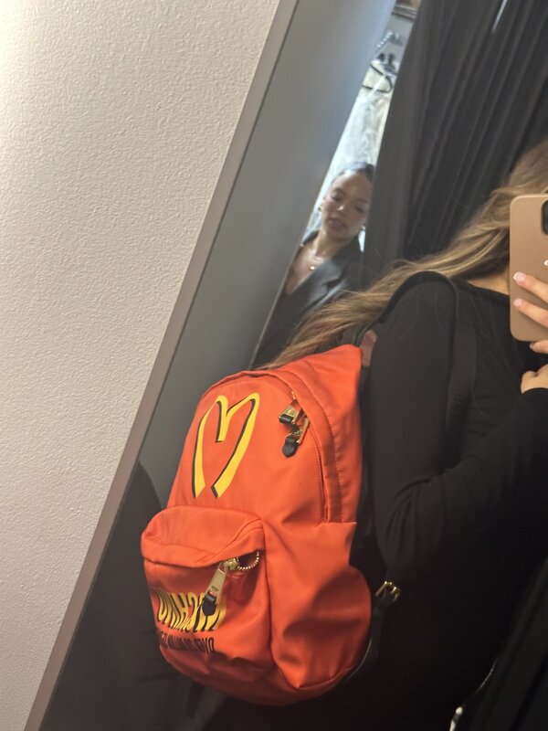 MOSCHINO AW14 FAST FOOD COLLECTION JEREMY SCOTT BACKBACK