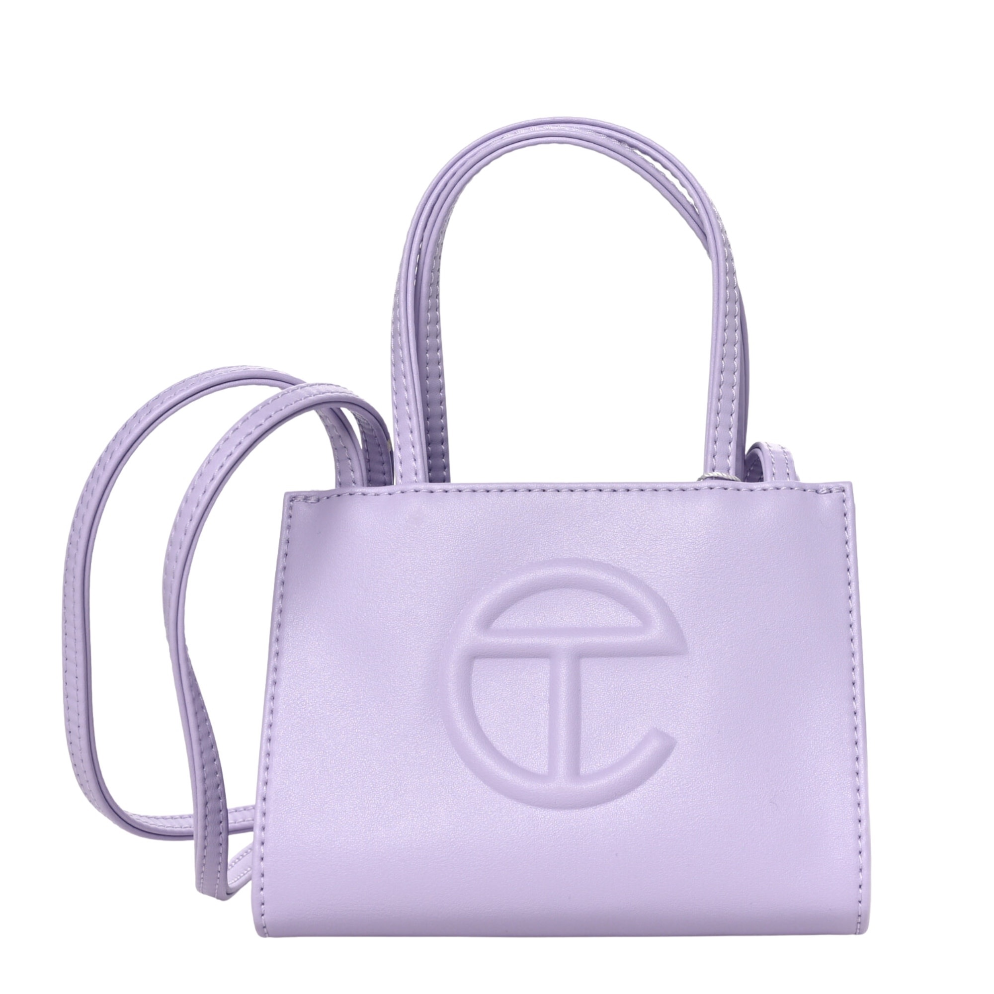 Telfar Small Lavender Shopping Bag - Purple Totes, Handbags - WTELG28169