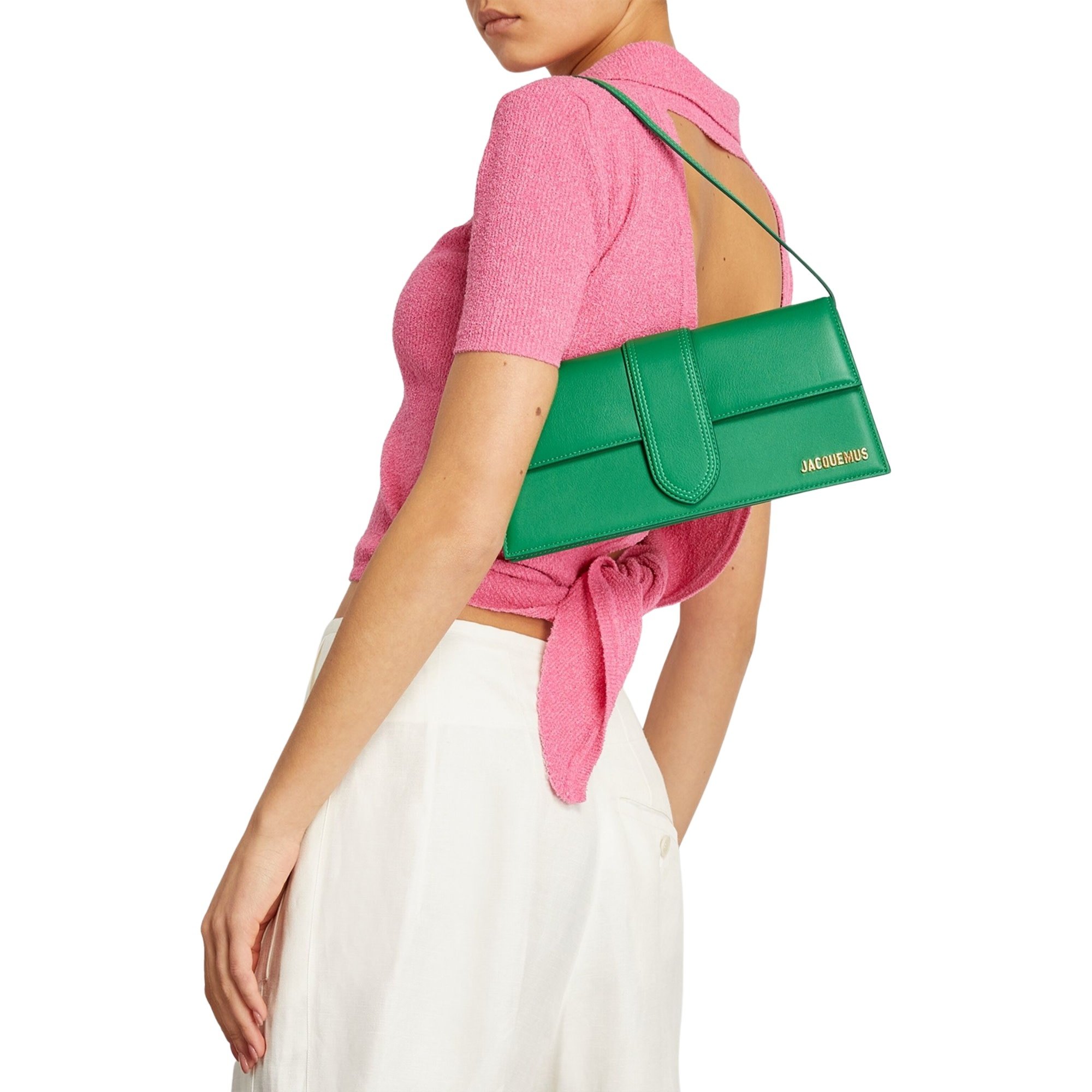 Jacquemus 'Le Bambino Long' Shoulder Bag - Green - ShopStyle