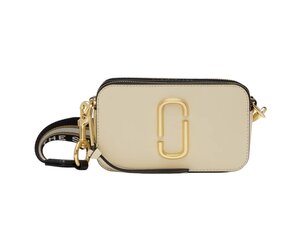 MARC JACOBS: The Snapshot leather bag - White