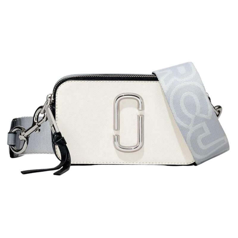 THE SNAPSHOT LEATHER WHITE CAMERA BAG