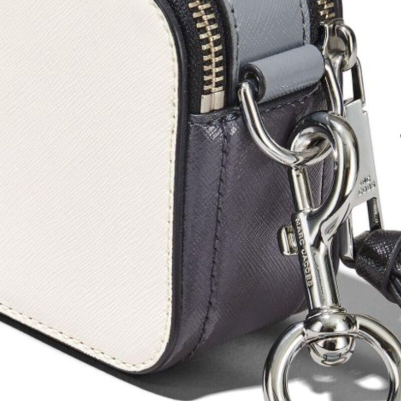 THE SNAPSHOT LEATHER WHITE CAMERA BAG