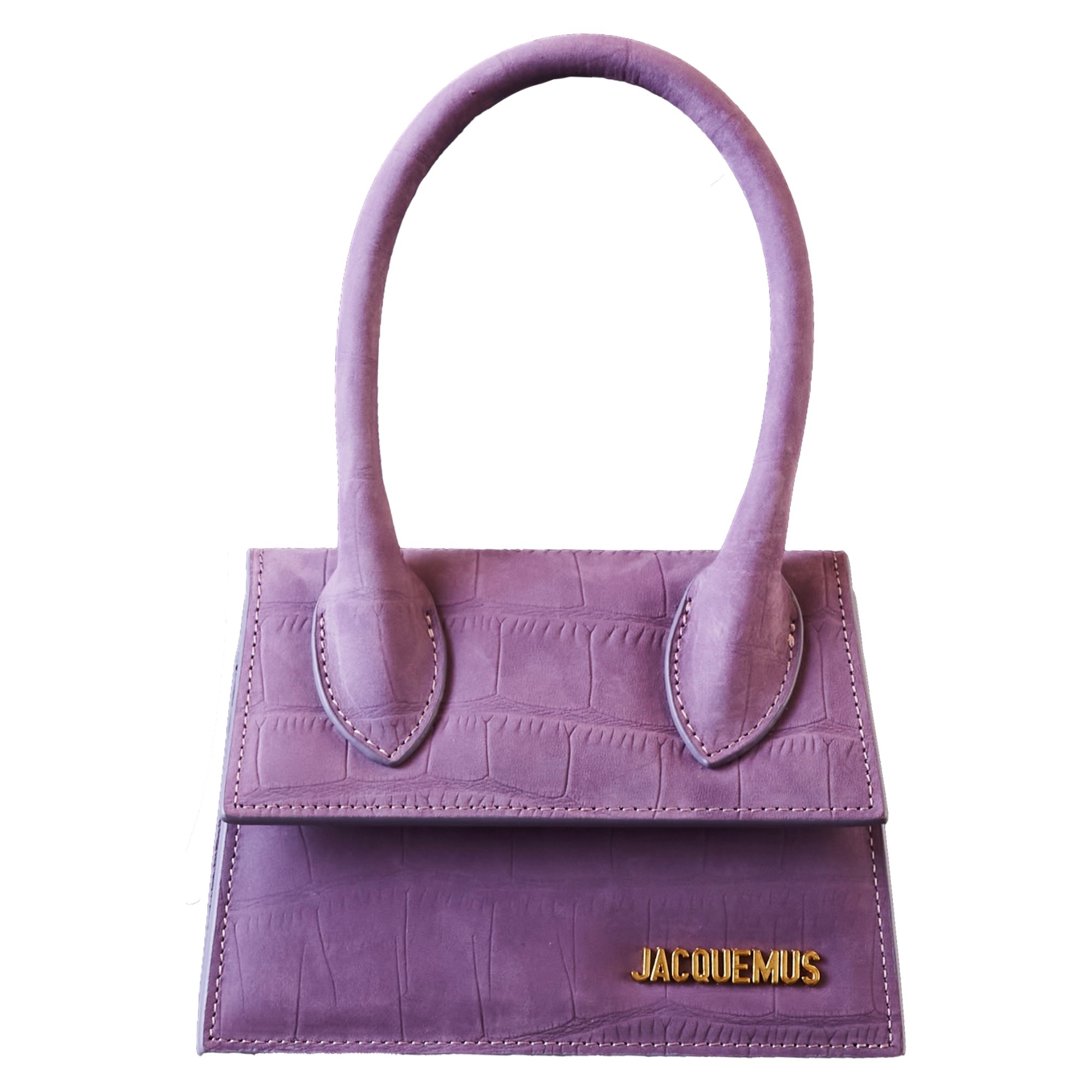Purple jacquemus bag sale