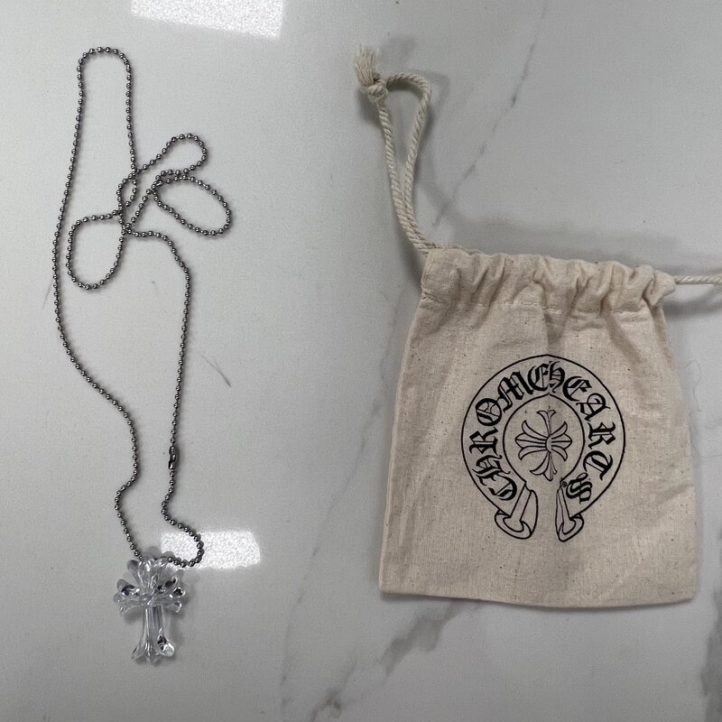 CHROME HEARTS 20TH ANNIVERSARY SILICON NECKLACE CLEAR - CRTBLNCHSHP