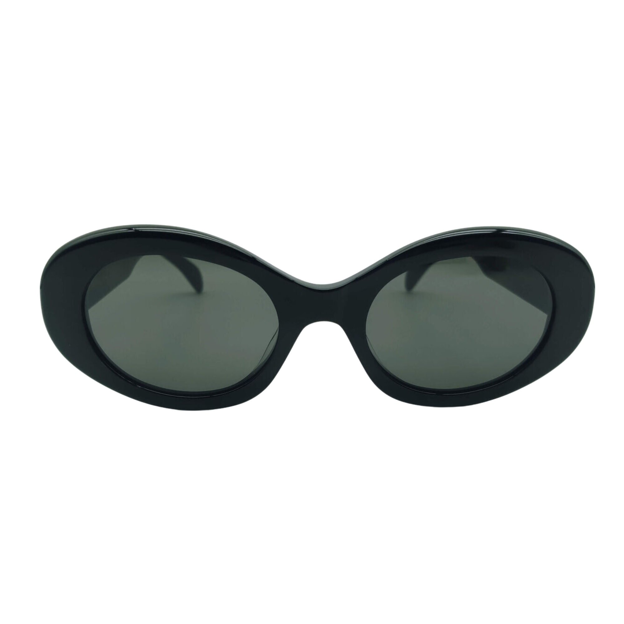 CELINE ACETATE BLACK TRIOMPHE 10 SUNGLASSES