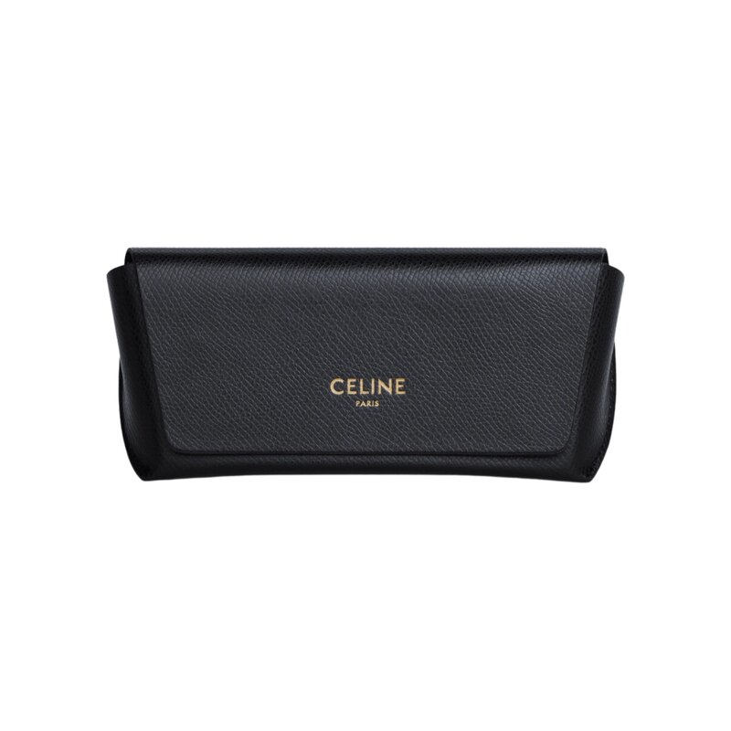 CELINE ACETATE BLACK TRIOMPHE 10 SUNGLASSES