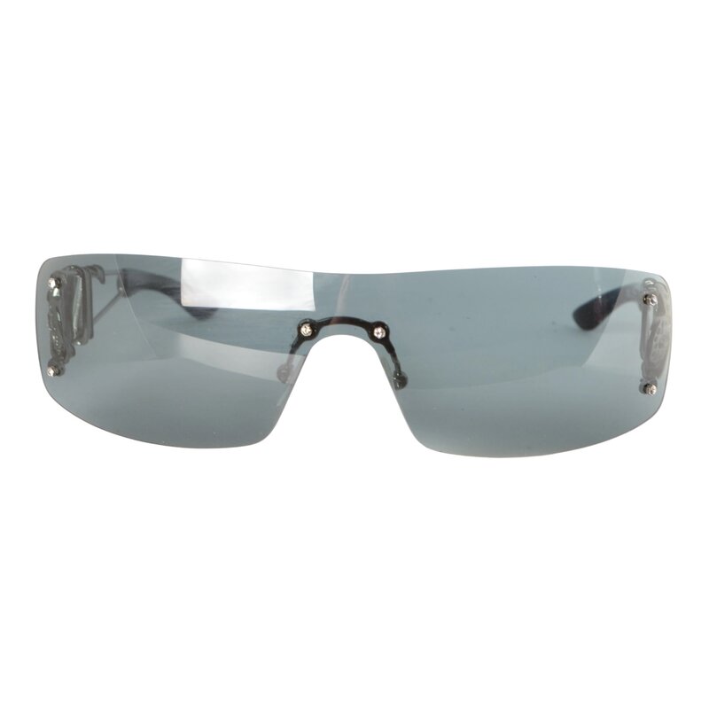 CHRISTIAN DIOR DIOR 0210S HEART CORE PALLADIUM SHIELD SUNGLASSES