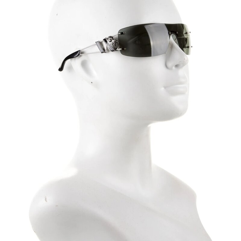 CHRISTIAN DIOR DIOR 0210S HEART CORE PALLADIUM SHIELD SUNGLASSES