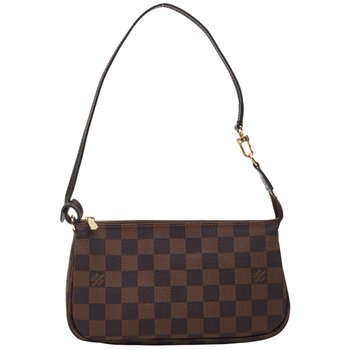 LOUIS VUITTON LOUIS VUITTON DAMIER EBENE POCHETTE ACCESSOIRES SHOULDER BAG