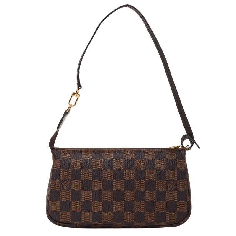 LOUIS VUITTON LOUIS VUITTON DAMIER EBENE POCHETTE ACCESSOIRES SHOULDER BAG