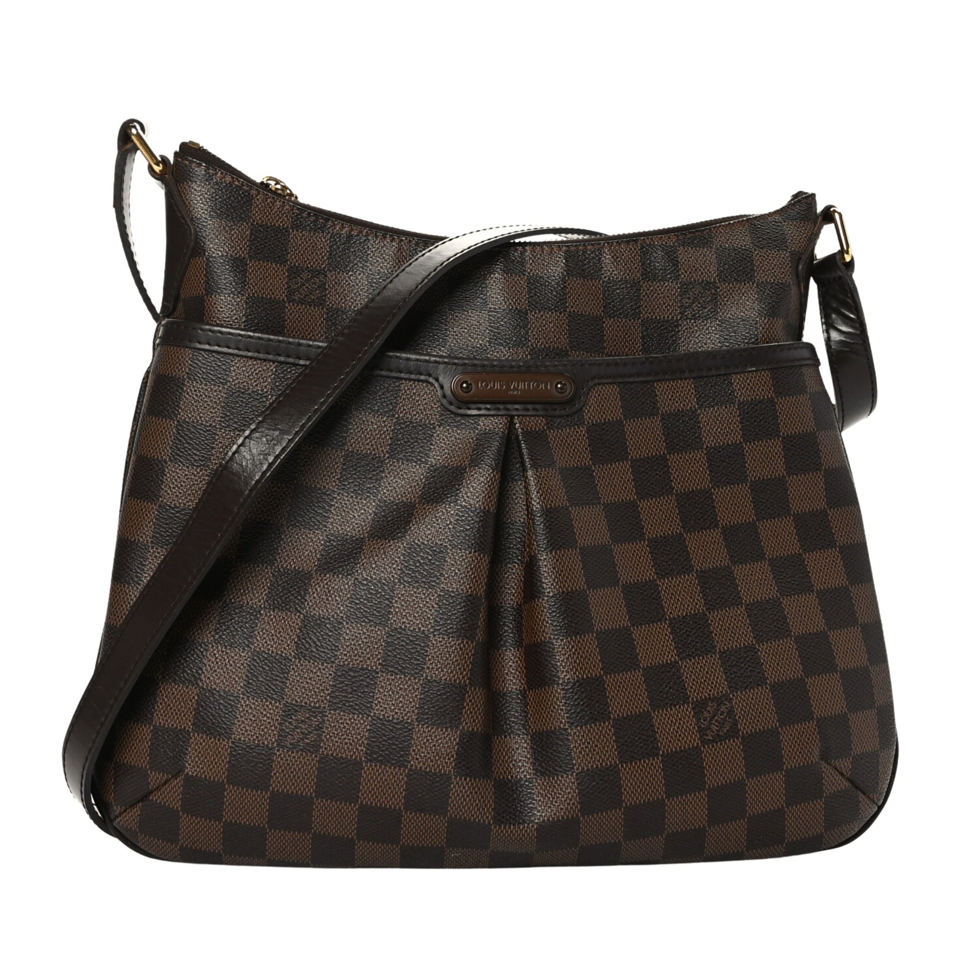 LOUIS VUITTON DAMIER EBENE BLOOMSBURY PM SHOULDER BAG (2015)