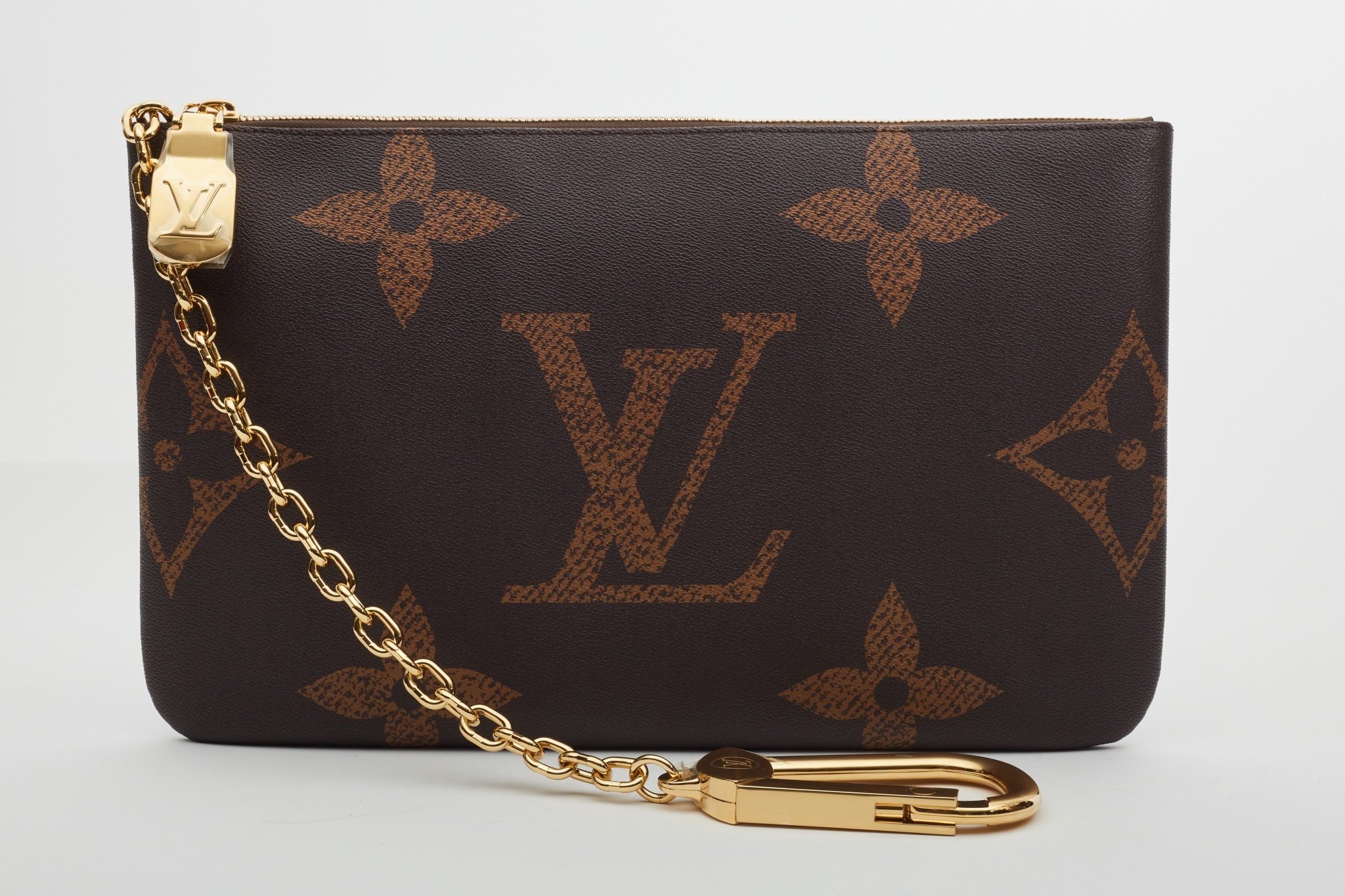 Louis Vuitton Monogram Canvas Small Mini Evening Clutch Pochette Shoulder  Bag