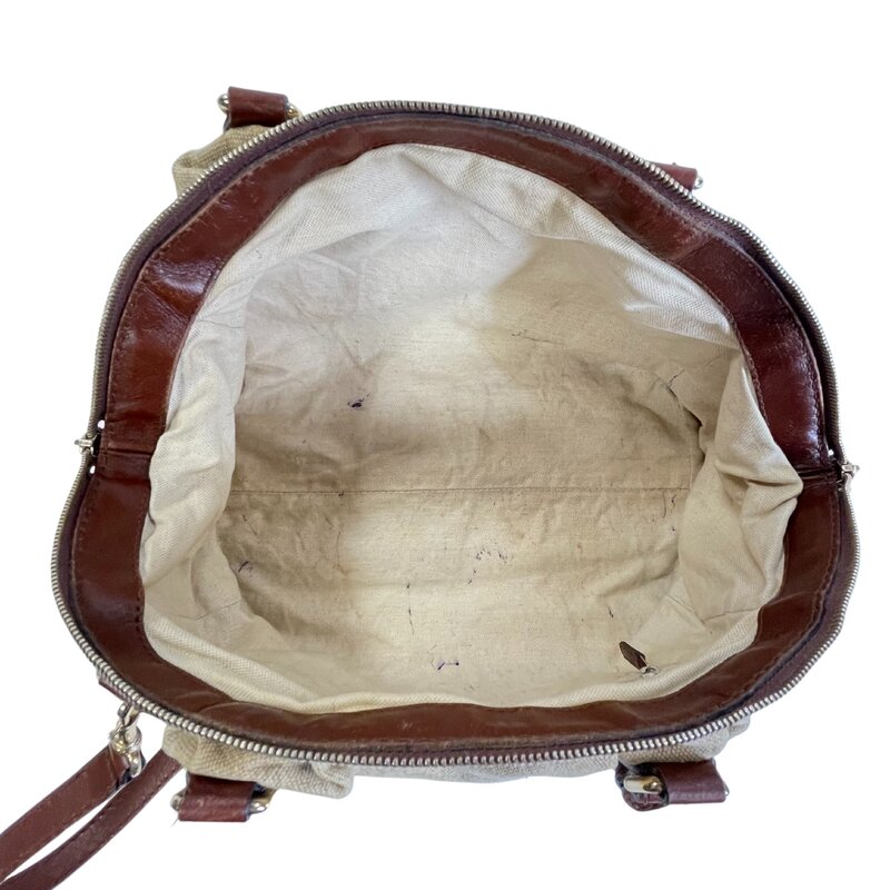 GUCCI GUCCI BEIGE MONOGRAM DIAMANTE SUKEY BOSTON BAG